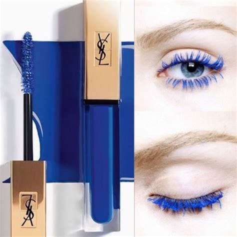 blue ysl mascara|yves saint laurent shocking mascara.